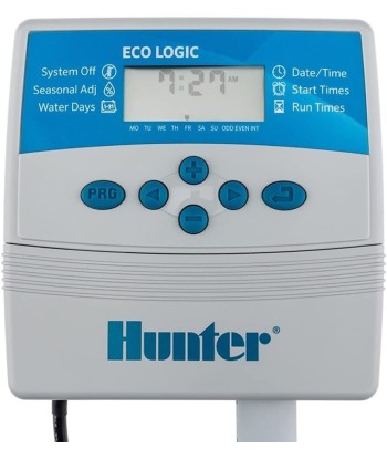 Контролер Hunter ELC 401i-E (на 4 зони, внутрішній) Контролер Hunter ELC 401i-E (на 4 зони, внутрішній)